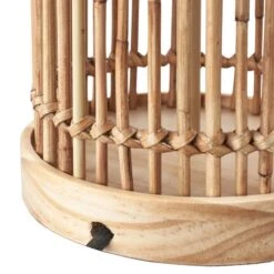 Sorbus Natural Ribbed Table Lamp -Home Lighting Store 30909402 alt05