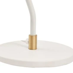 Camden Matt White Metal Angle Arm Task Table Lamp -Home Lighting Store 30909407 alt04