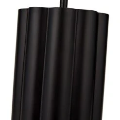 Petula Metal Scallop Table Lamp With Bloom Handloom Scalloped Cylinder Shade 11 Petula Metal Scallop Table Lamp With Bloom Handloom Scalloped Cylinder Shade -Home Lighting Store 30909413 alt04