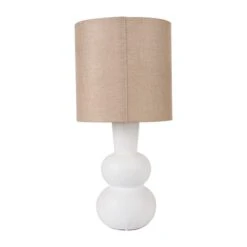 Aaliyah Curved Bottle Ceramic Table Lamp -Home Lighting Store 30909417 alt02