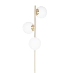 Asterope White Orb And Gold Metal Floor Lamp 10 Asterope White Orb And Gold Metal Floor Lamp -Home Lighting Store 30909424 alt03