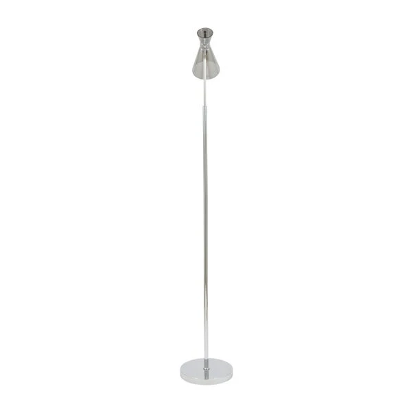 Monroe Waisted Glass And Metal Floor Lamp 5 Monroe Waisted Glass And Metal Floor Lamp - Image 3