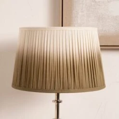 Scallop Ombre Soft Pleated Tapered Lamp Shade -Home Lighting Store 30909516