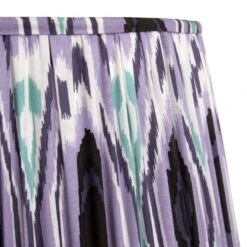 Izara Ikat Patterned Gathered Tapered Lamp Shade -Home Lighting Store 30909526 alt03