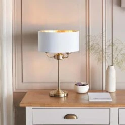 Vogue Sandringham 3 Light Table Lamp