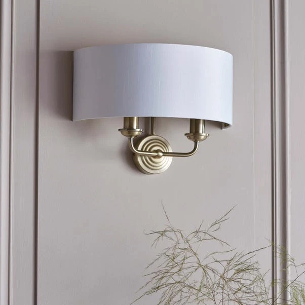 Vogue Sandringham 2 Light Wall Light 4 Vogue Sandringham 2 Light Wall Light - Image 2