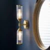 Vogue Bailey Ribbed 2 Light Wall Light -Home Lighting Store 30912780
