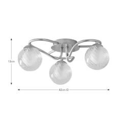 Selana Semi Flush Ceiling Light -Home Lighting Store 30914612 alt08