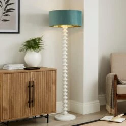 Ari Velvet Drum Lamp Shade -Home Lighting Store 30916712 alt03