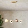 Pebble 4 Light Adjustable Diner Ceiling Light -Home Lighting Store 30920986