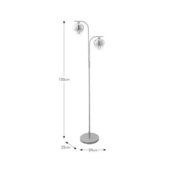 Aurora 2 Light LED Floor Lamp -Home Lighting Store 30921565 alt08