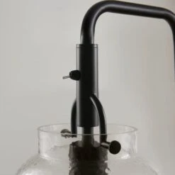 Henri Industrial Mottled Glass Floor Lamp -Home Lighting Store 30921577 alt02