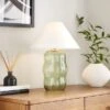 Phoebe Abstract Glass Table Lamp -Home Lighting Store 30921609