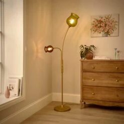 Peony Adjustable Mother And Child Floor Lamp -Home Lighting Store 30921615 alt01