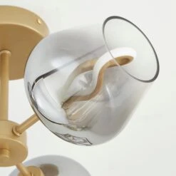 Aurora 3 Light Semi Flush LED Ceiling Light -Home Lighting Store 30921631 alt02