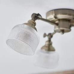 Amesbury Industrial 3 Light Semi Flush Ceiling Light -Home Lighting Store 30921661 alt02