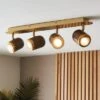 Gio Retro 4 Light Adjustable Spotlight Bar 1 Gio Retro 4 Light Adjustable Spotlight Bar -Home Lighting Store 30921687