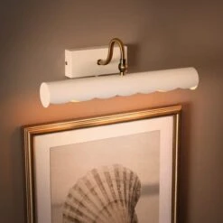 Remi Scalloped 2 Light Adjustable Picture Wall Light 9 Remi Scalloped 2 Light Adjustable Picture Wall Light -Home Lighting Store 30921695 alt01