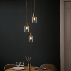 Fara Industrial 3 Light Adjustable Cluster Ceiling Light 10 Fara Industrial 3 Light Adjustable Cluster Ceiling Light -Home Lighting Store 30921702 alt01