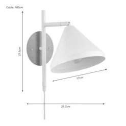 Gino Plug In Wall Light -Home Lighting Store 30921712 alt07