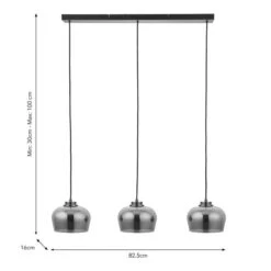 Gomez 3 Light Adjustable Diner Ceiling Light -Home Lighting Store 30921718 alt08