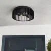 Reno Industrial Outdoor 2 Light Flush Ceiling Light