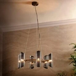 Marbella Art Deco 6 Light Adjustable Ceiling Light -Home Lighting Store 30921748 alt01