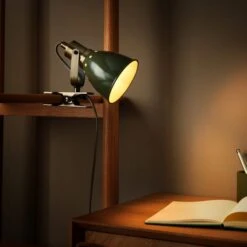 Miley Industrial Plug In Adjustable Clip On Desk Light -Home Lighting Store 30921753 alt01