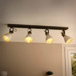 Miley Industrial 4 Light Adjustable Spotlight Bar -Home Lighting Store 30921756 alt01