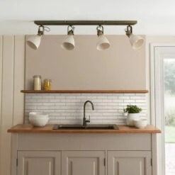 Miley Industrial 4 Light Adjustable Spotlight Bar -Home Lighting Store 30921756 alt09