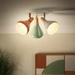 Wolston Retro 3 Light Adjustable Spotlight -Home Lighting Store 30921790 alt01