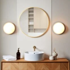 Lotto Bathroom Flush Ceiling Light 27 Lotto Bathroom Flush Ceiling Light -Home Lighting Store 30921794 alt09