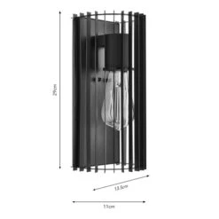 Reno Industrial Outdoor Metal Wall Light -Home Lighting Store 30921798 alt08