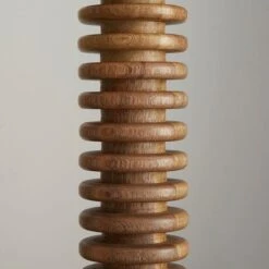 Maple Ribbed Wooden Table Lamp Base 12 Maple Ribbed Wooden Table Lamp Base -Home Lighting Store 30922859 alt03