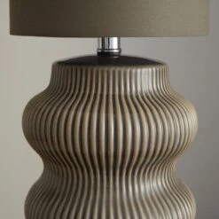Pippin Ribbed Ceramic Table Lamp -Home Lighting Store 30922878 alt02