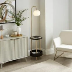 Georgi Shelved Floor Lamp -Home Lighting Store 30922895