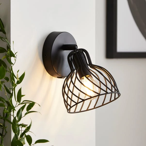 Austin Industrial Adjustable Mushroom Wall Light 3 Austin Industrial Adjustable Mushroom Wall Light