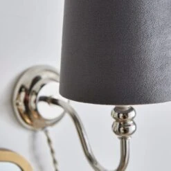 Clara Velvet Tapered Lamp Shade -Home Lighting Store 30923598 alt02