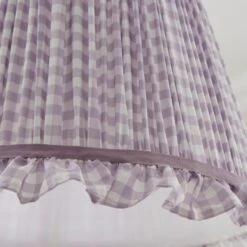 Carys Frilled Gingham Lamp Shade 39 Carys Frilled Gingham Lamp Shade -Home Lighting Store 30923637 alt02