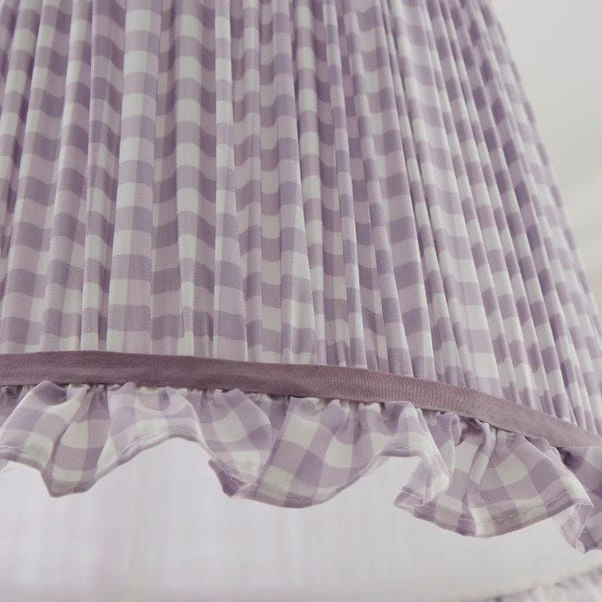 Carys Frilled Gingham Lamp Shade 20 Carys Frilled Gingham Lamp Shade - Image 18