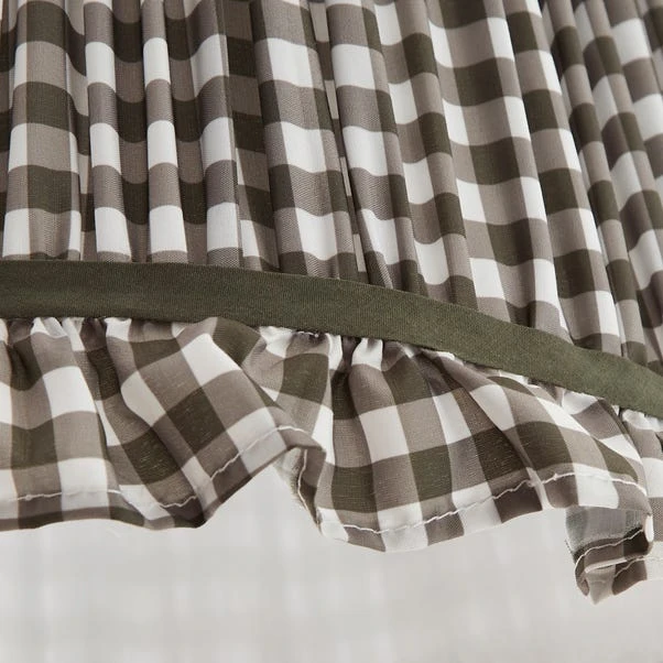 Carys Frilled Gingham Lamp Shade 10 Carys Frilled Gingham Lamp Shade - Image 8