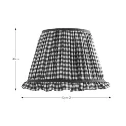 Carys Frilled Gingham Lamp Shade 31 Carys Frilled Gingham Lamp Shade -Home Lighting Store 30923639 alt08