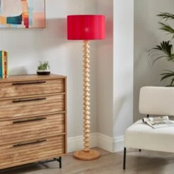 Beatrice Stripe Drum Lamp Shade -Home Lighting Store 30923651 alt03