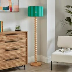 Beatrice Stripe Drum Lamp Shade -Home Lighting Store 30923652 alt03