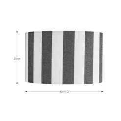 Beatrice Stripe Drum Lamp Shade -Home Lighting Store 30923653 alt08