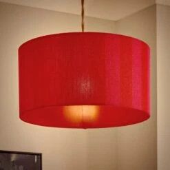 Beatrice Stripe Shallow Drum Lamp Shade -Home Lighting Store 30923657 alt01