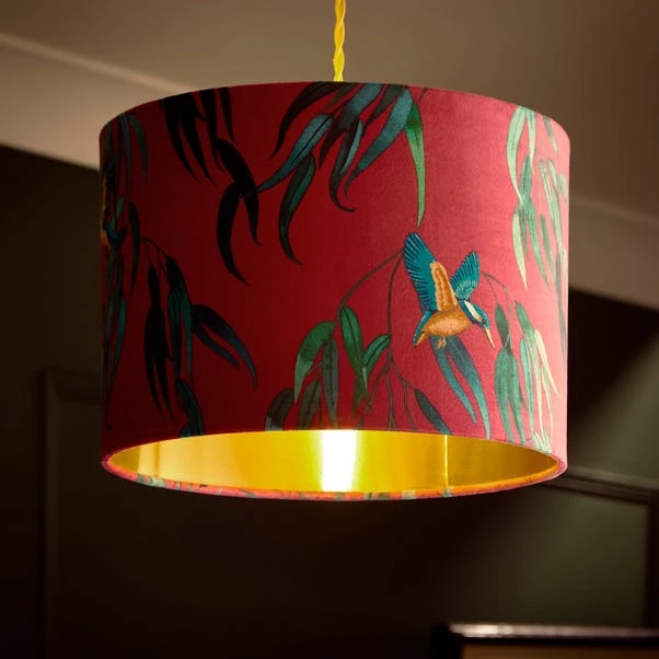 Kingfisher Drum Lamp Shade 16 Kingfisher Drum Lamp Shade - Image 14