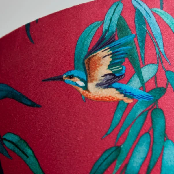 Kingfisher Drum Lamp Shade 12 Kingfisher Drum Lamp Shade - Image 10