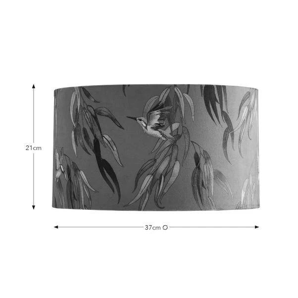 Kingfisher Drum Lamp Shade 14 Kingfisher Drum Lamp Shade - Image 12