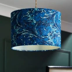 Marble Drum Lamp Shade -Home Lighting Store 30923667